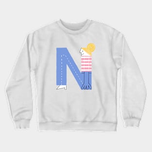 Fun ABC Crewneck Sweatshirt